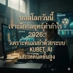 พลังของ KUBET AI ในการวิเคราะห์บอลโลก 2026